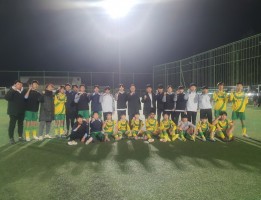 양주시 중학교 유소년 축구팀 격려